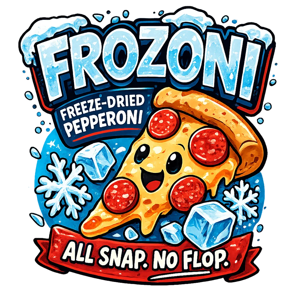 Frozoni Pepperoni early concept artwork