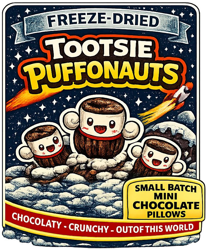 Tootsie Puffonauts early concept artwork