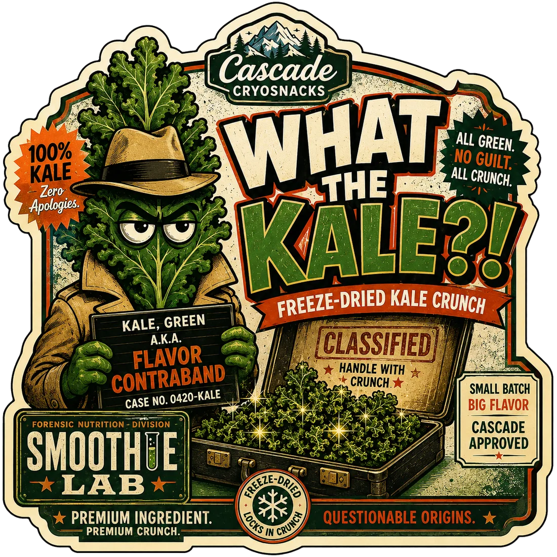 What The Kale?! front label