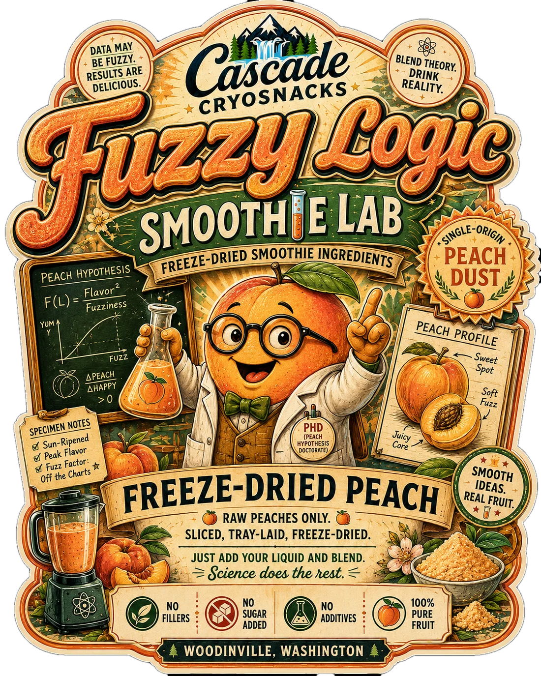 Fuzzy Logic front label
