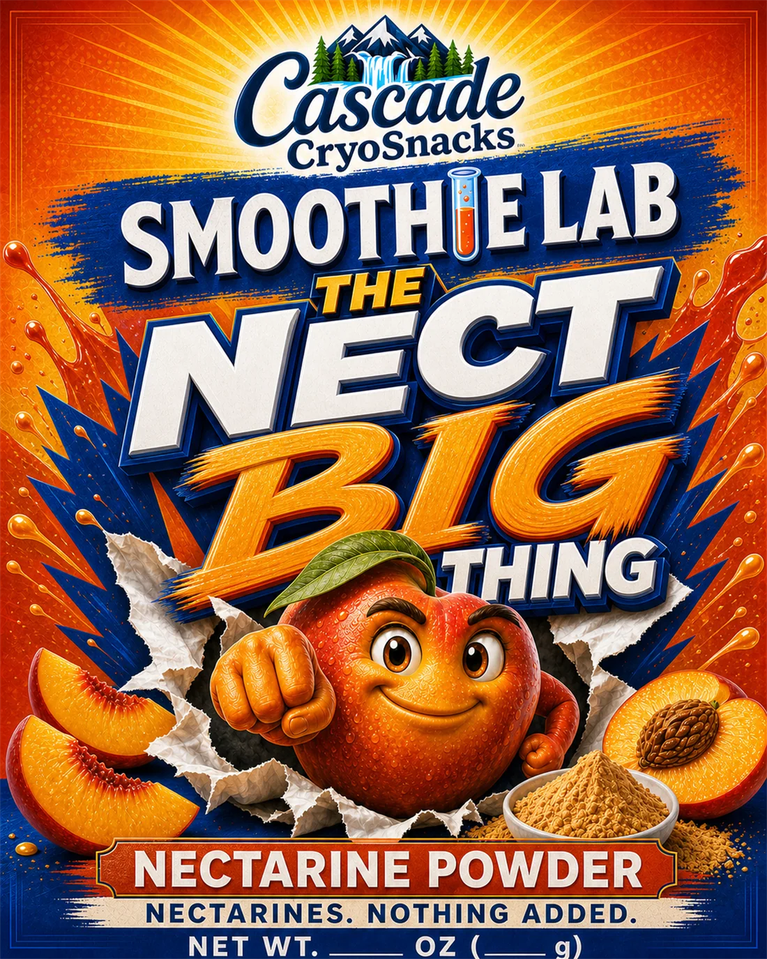 The Nect Big Thing front label